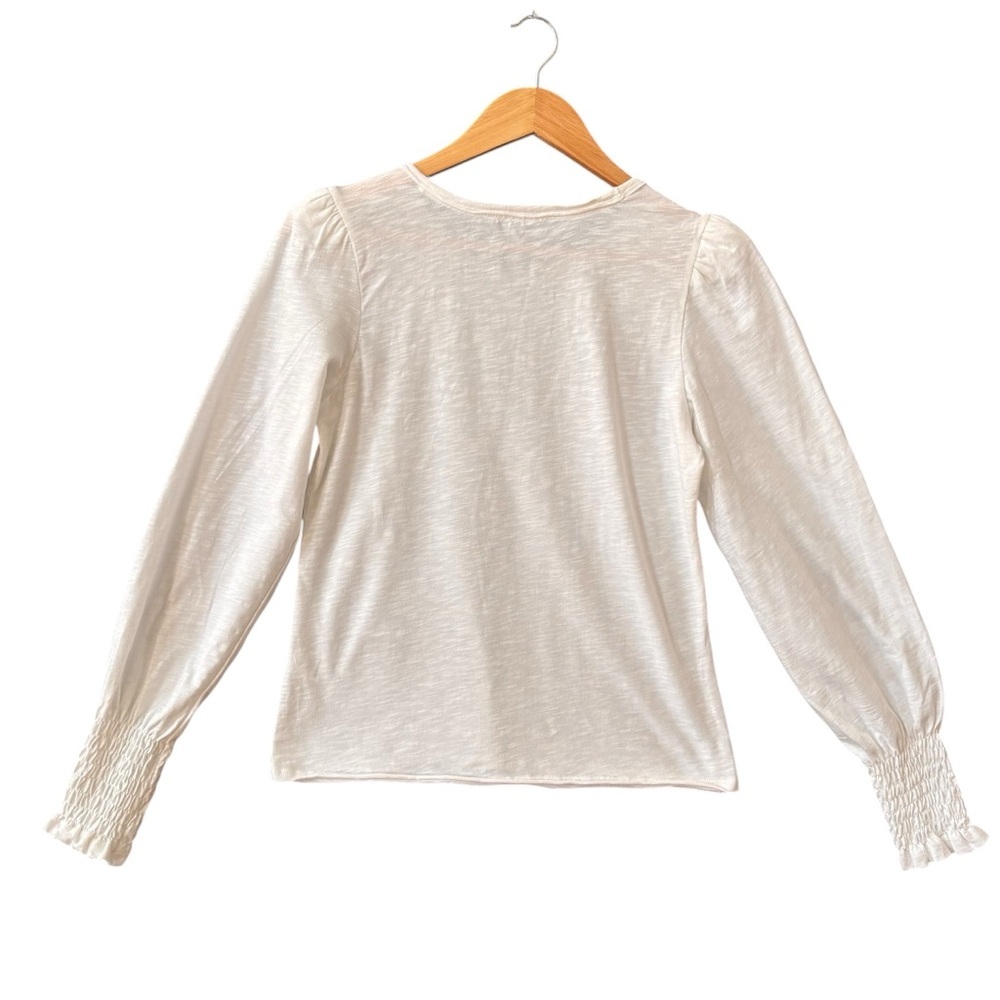 ME+EM Ruched Cuff Long Sleeve Top – Women’s Sz US 2 - Picture 2 of 9